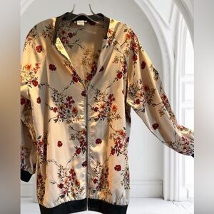 Lightweight Bomber Style Jacket| Size L